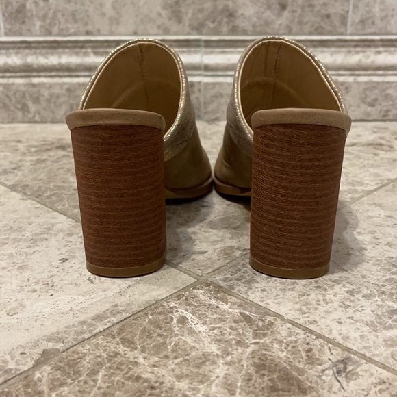 Henry Ferrera Champagne Sandals - Picture 7 of 12